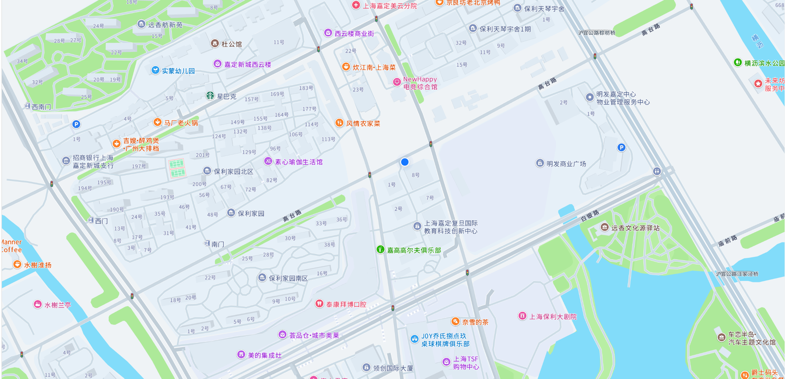 上海总部位置地图